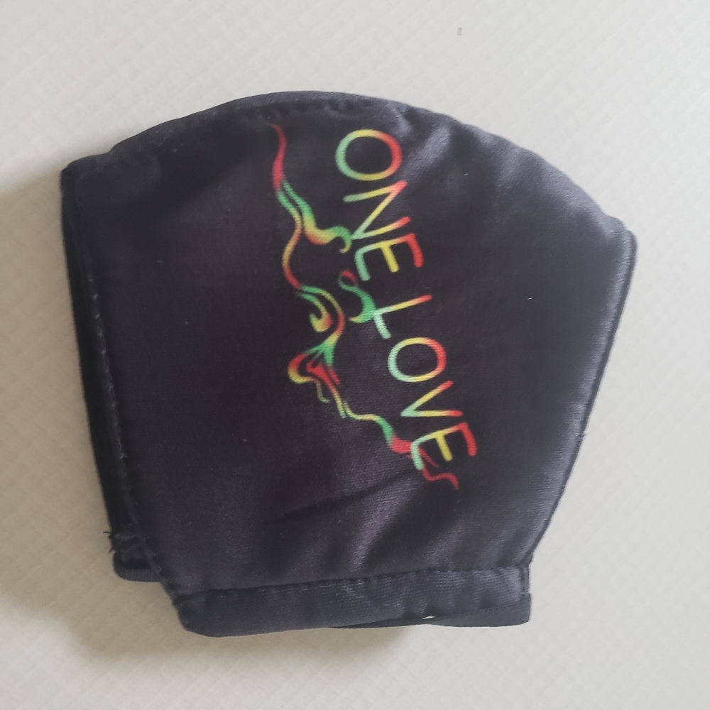 New Bob Marley One Love Thick Face Mask - Picture 2 of 8